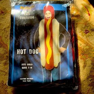 Kids Spirit Halloween Hotdog Costume